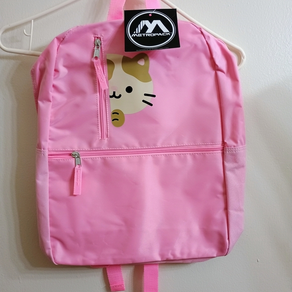 Pink Cat Kids Backpack - Picture 1 of 3